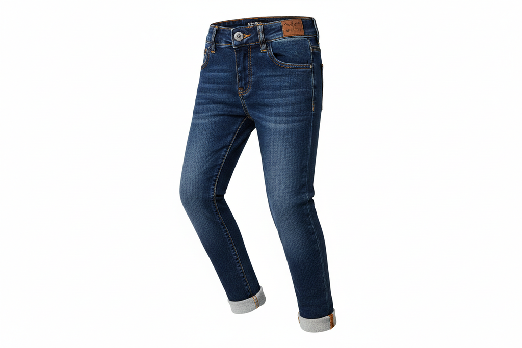 Boy'S Fleece Lined Skinny Fit Jeans