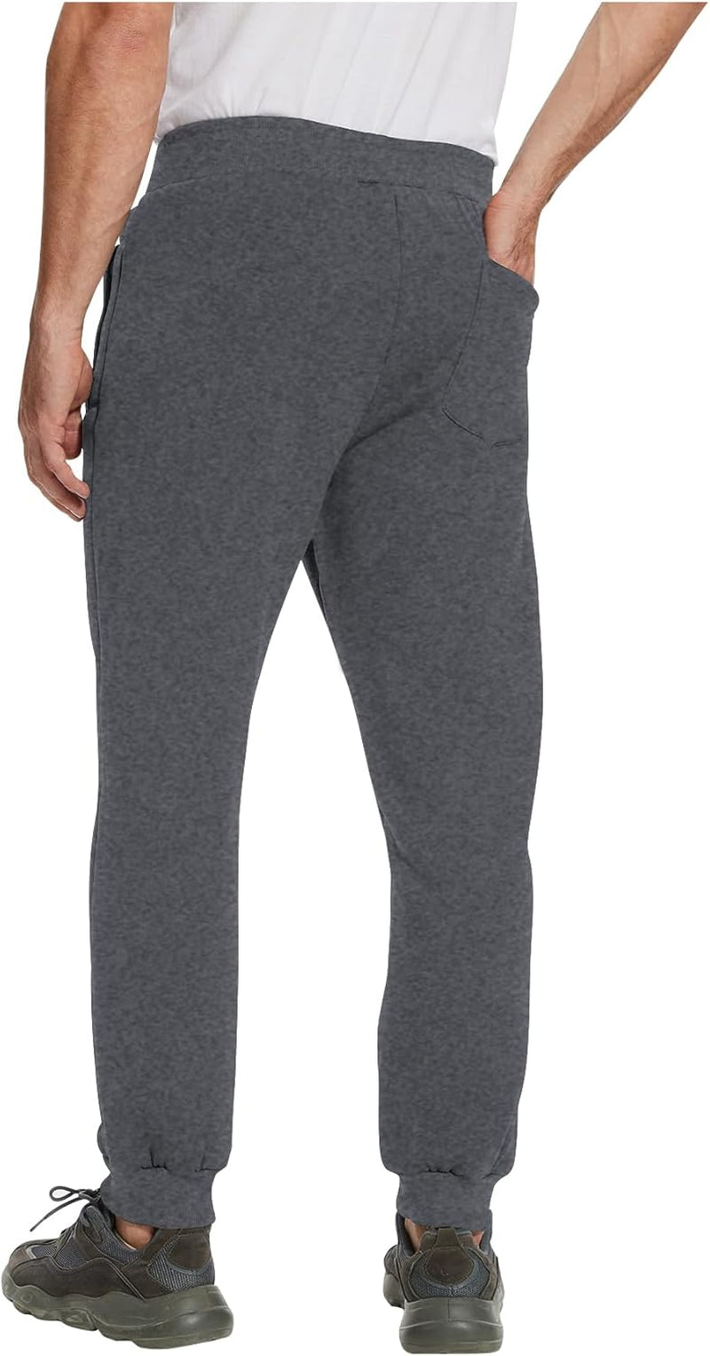 Fleece Joggers Pants for Men Winter Active Running Sherpa Lined Sweatpants